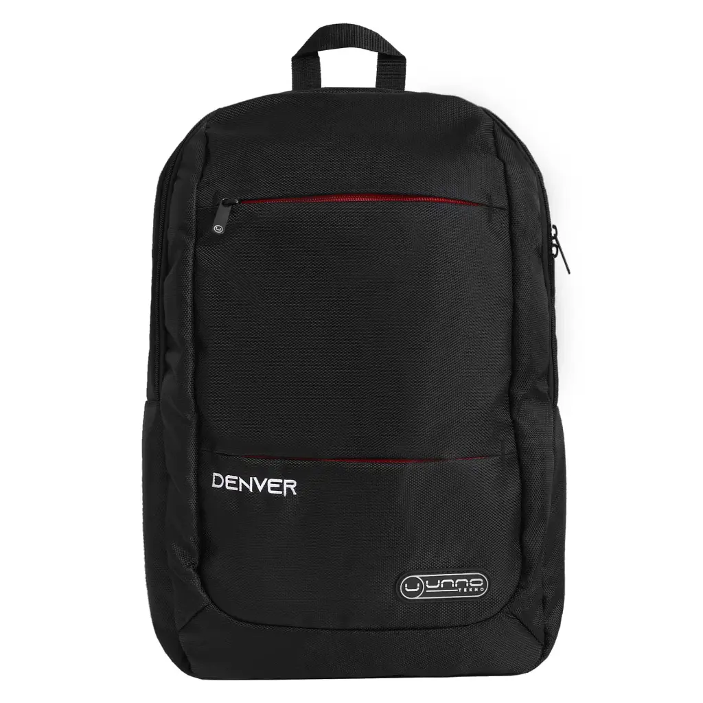 MOCHILA PARA LAPTOP UNNO 15.6 PULGADAS DENVER BLACK 